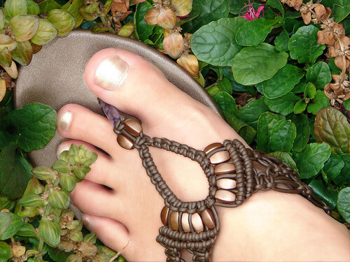 güzel ayaklar için bakım