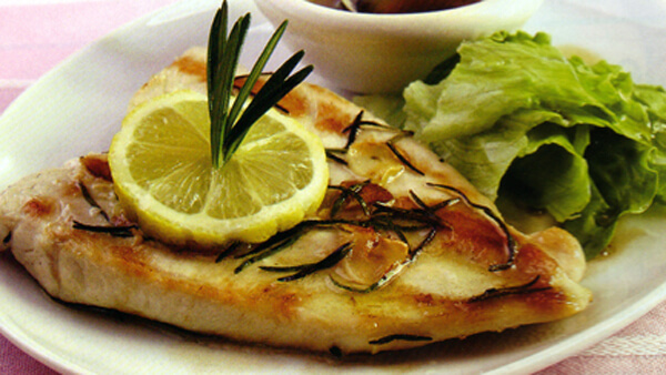 Biberiyeli limonlu tavuk