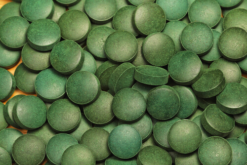 Spirulina hapları