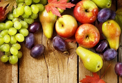 üzüm elma erik armut