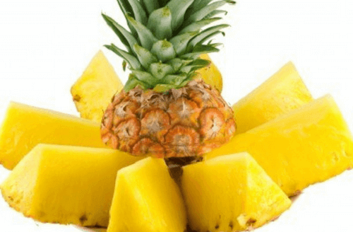 sivilce izleri ananas