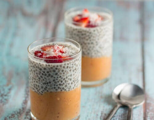chia tohumu smoothie