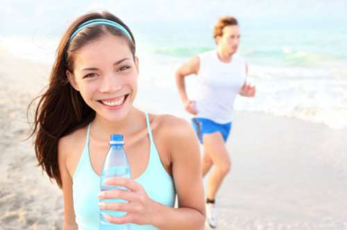 sahilde spor yapmak