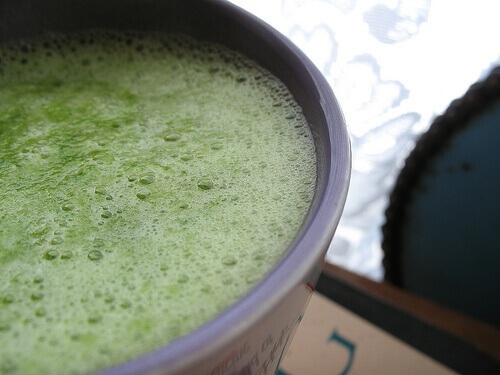 yeşil smoothie