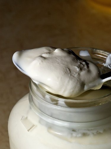 yoğurt ile göz çevresi bakımı