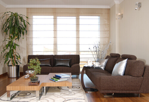 düzenli oturma odası