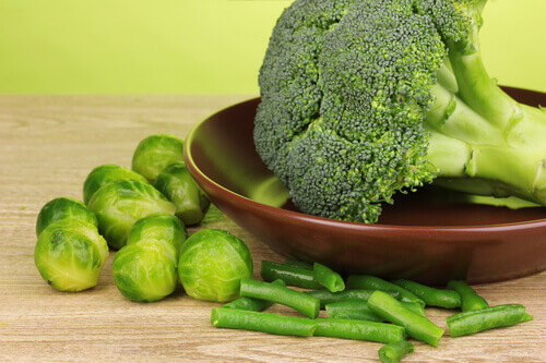 brokoli ve brüksel lahanası