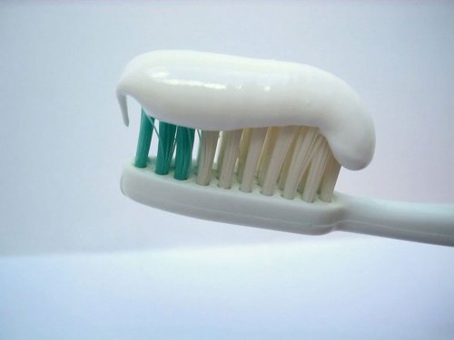 diş macunlu diş fırçası