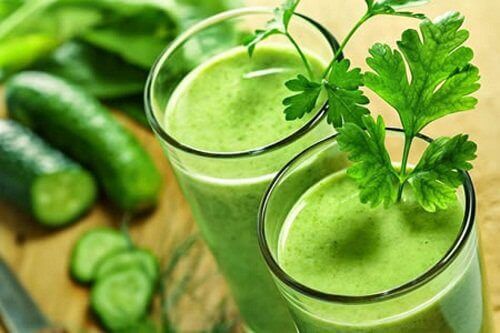 salatalık smoothie