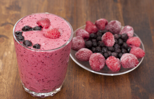 kızılcık smoothie