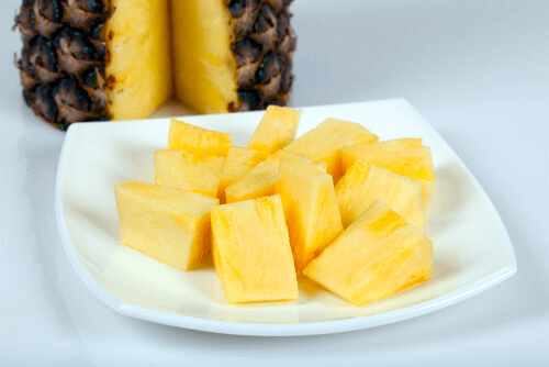 dilimlenmiş ananas