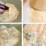 Banyoda Kullanmak İçin Yulaf Ezmesi Sabun Keseleri