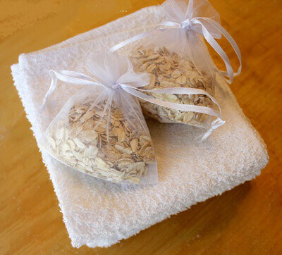 poşetlerde yulaf ezmesi