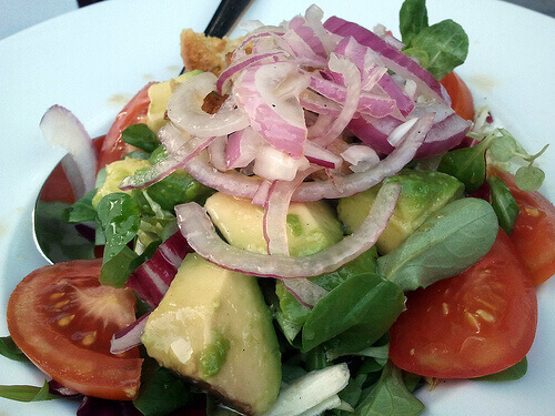 sindirime yararlı meyveler ve salata