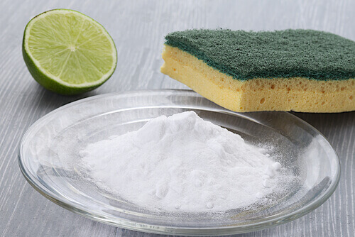 temizlenmesi zor yüzeyler için karbonat