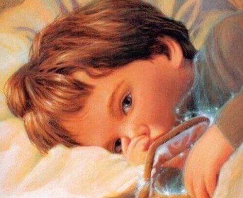küçük yaşta çocuk resmi