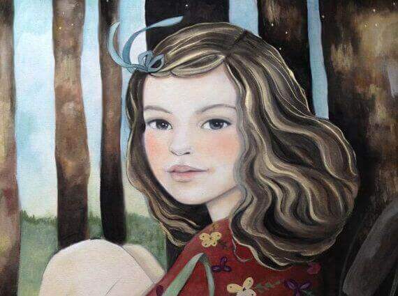 gülümseyen kız çocuğu