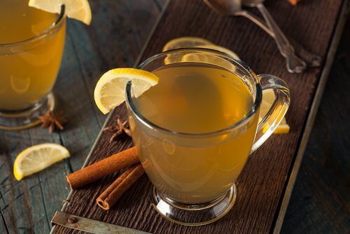 limonlu tarçınlı çay