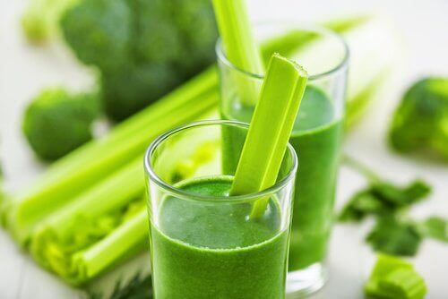 yeşil smoothie