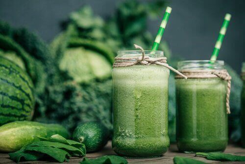 yeşil smoothie