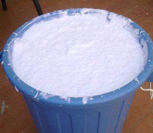 biberiye sabunu yapımı