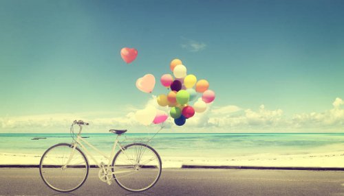 balon ve bisiklet