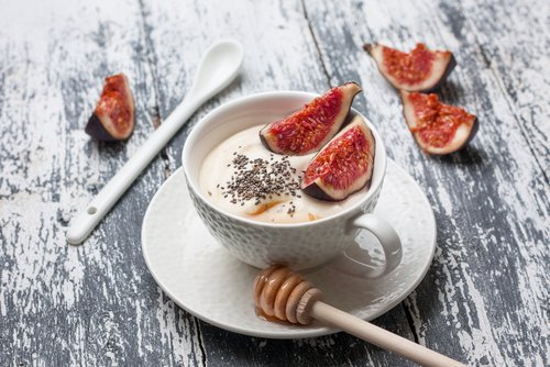 incir pirinç sütü smoothie