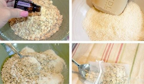 Güzel Bir Cilt için Yulaf Ezmesi ile Duş Keseleri Yapmayı Öğrenin