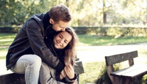 tatmin olmuş mutlu çift