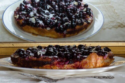 yaban mersinli cheesecake