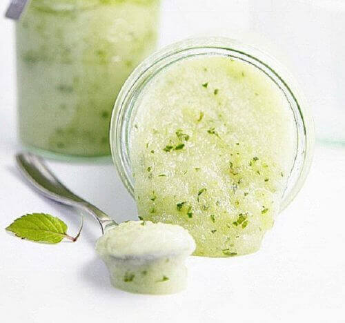 ölü derilerden kurtulmak salatalık nane bal karışımı