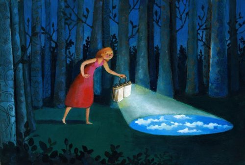 kitabıyla yolunu aydınlatıp yeni bir gökyüzü bulan kız