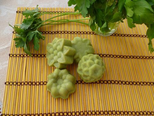 maydanozlu sabun yapımı