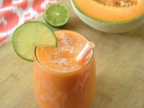 kavun ve misket limonlu lezzetli içecek