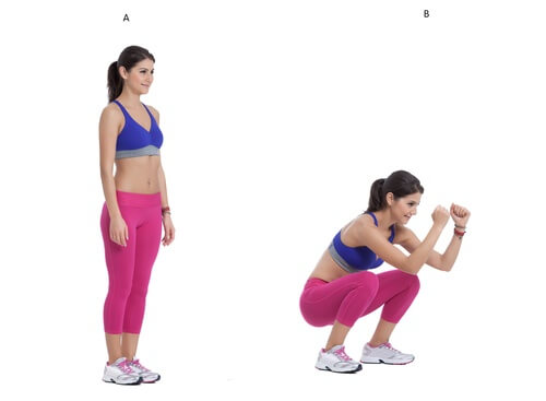 rebound squat