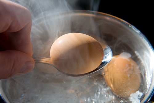 yumurtayı pişirin