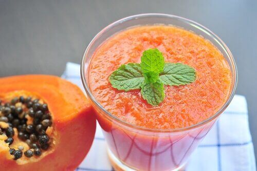 papaya smoothie