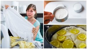 Beyaz Kıyafetlerdeki Sarı Lekeler? Bu 5 Esaslı Hileyi Keşfedin