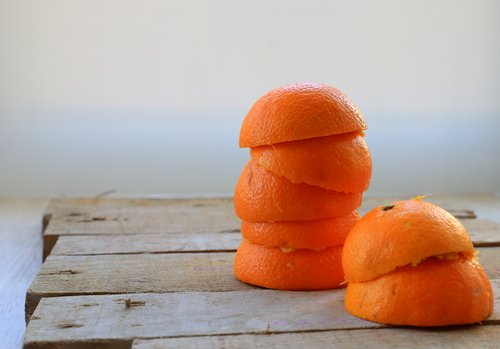 dizili portakal kabukları