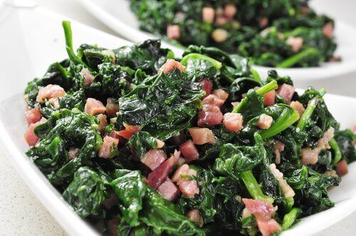 jambonlu ıspanak yemeği