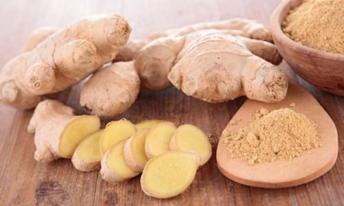 dilimlenmiş zencefil