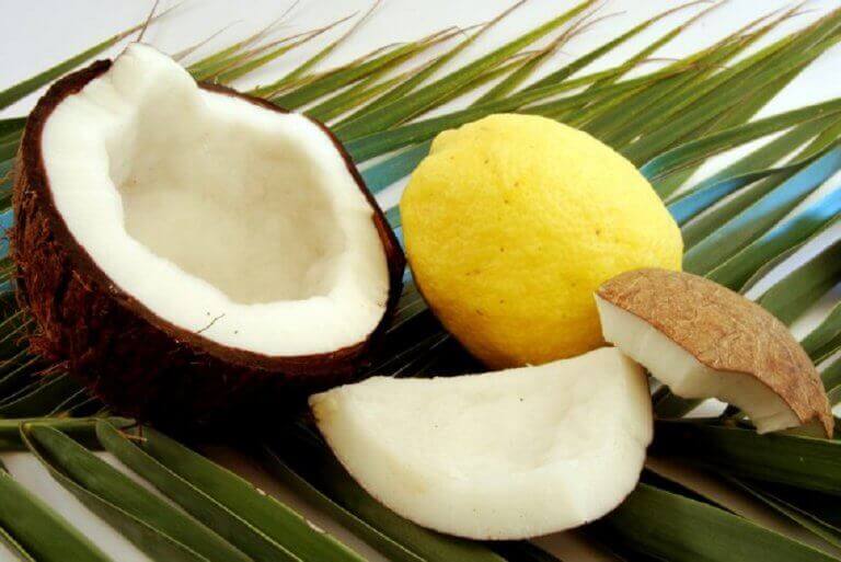 hindistan cevizi ve limon