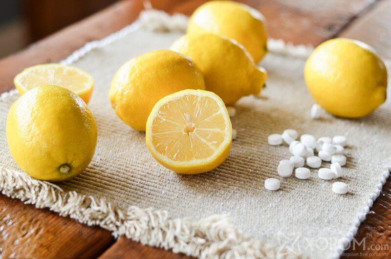 limon ve aspirin ile bünyon tedavisi