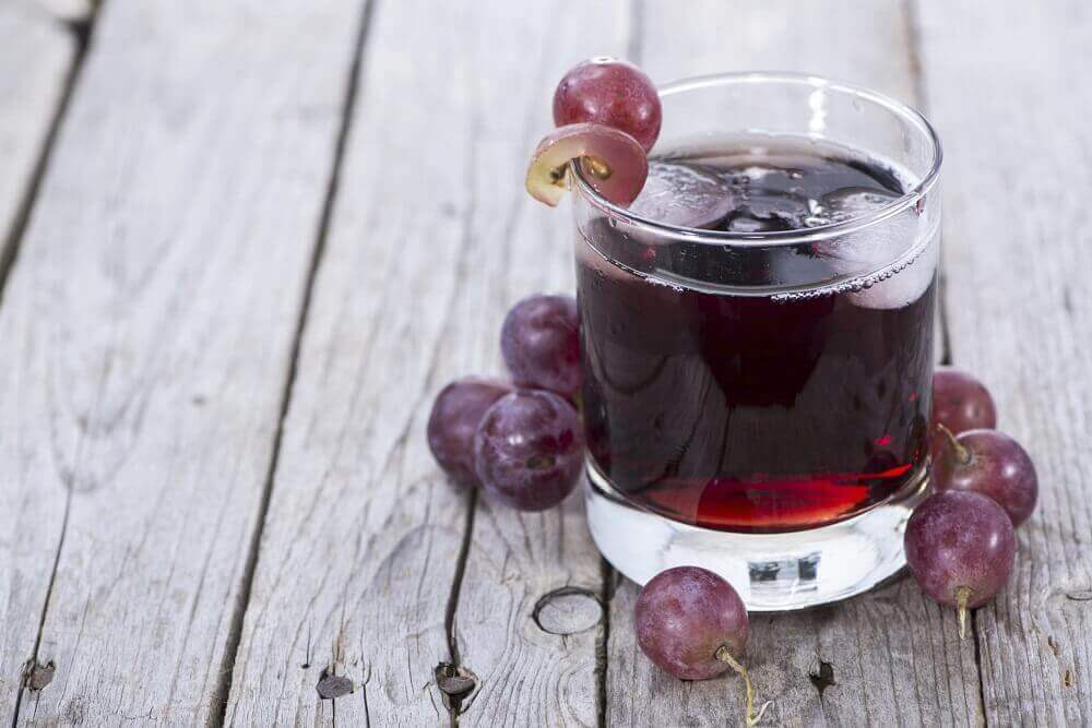 üzümlü smoothie