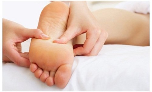 ayak tabanına masaj