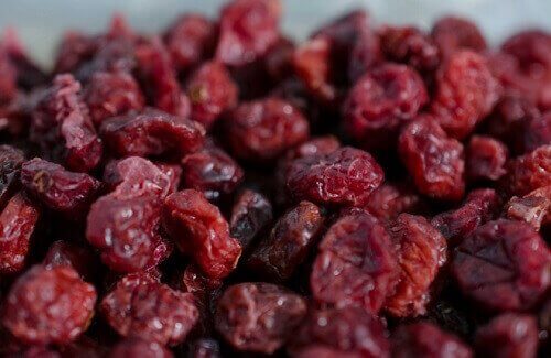 kurutulmuş yaban mersini