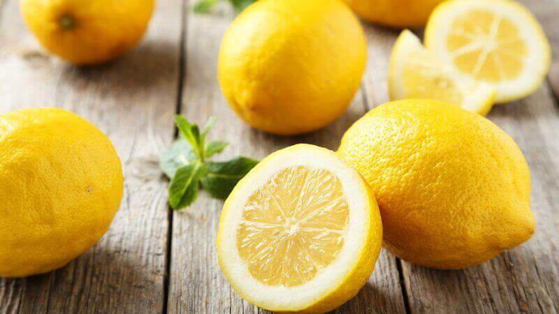 kesilmiş limon
