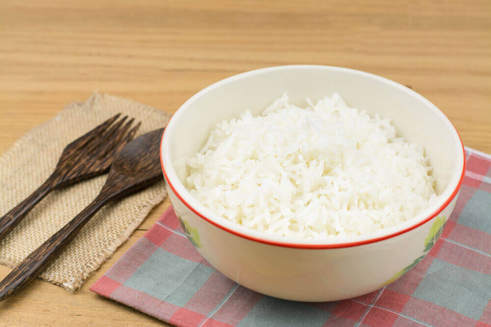 haşlanmış pirinç tüketmek