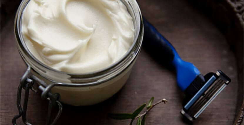 doğal tıraş kremi