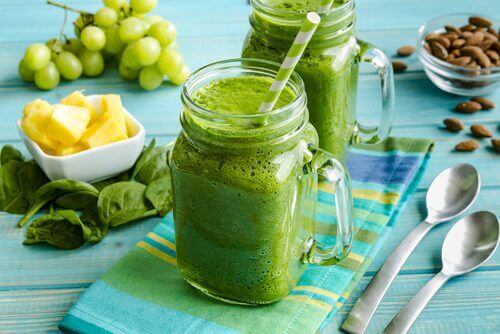 yeşil smoothie